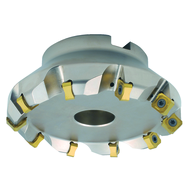 Face milling cutter 50x22mm, for 4 indexable inserts SN.X1206